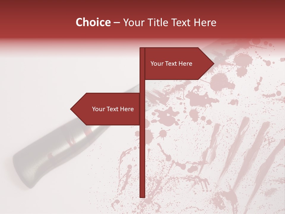 Handle Hostage Hospital PowerPoint Template
