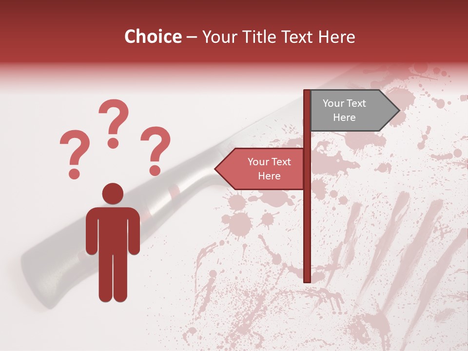Handle Hostage Hospital PowerPoint Template