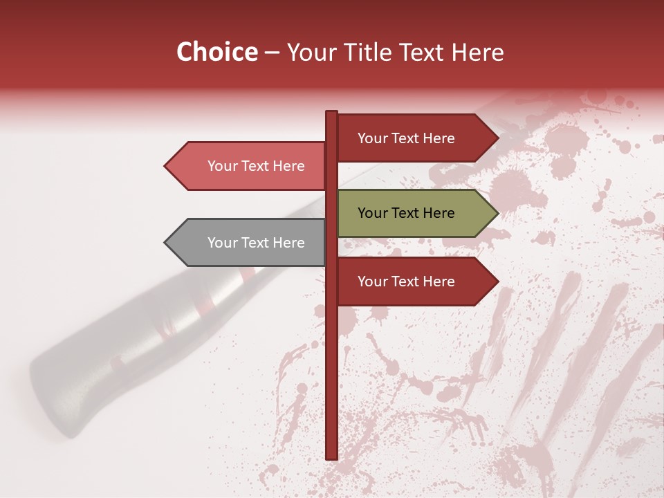 Handle Hostage Hospital PowerPoint Template