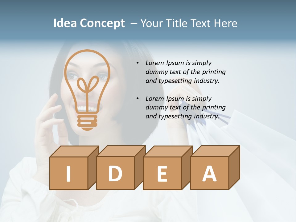 Hobbies People Retail PowerPoint Template