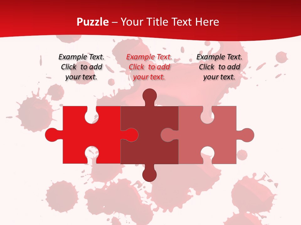 Paint Blood Artistic PowerPoint Template