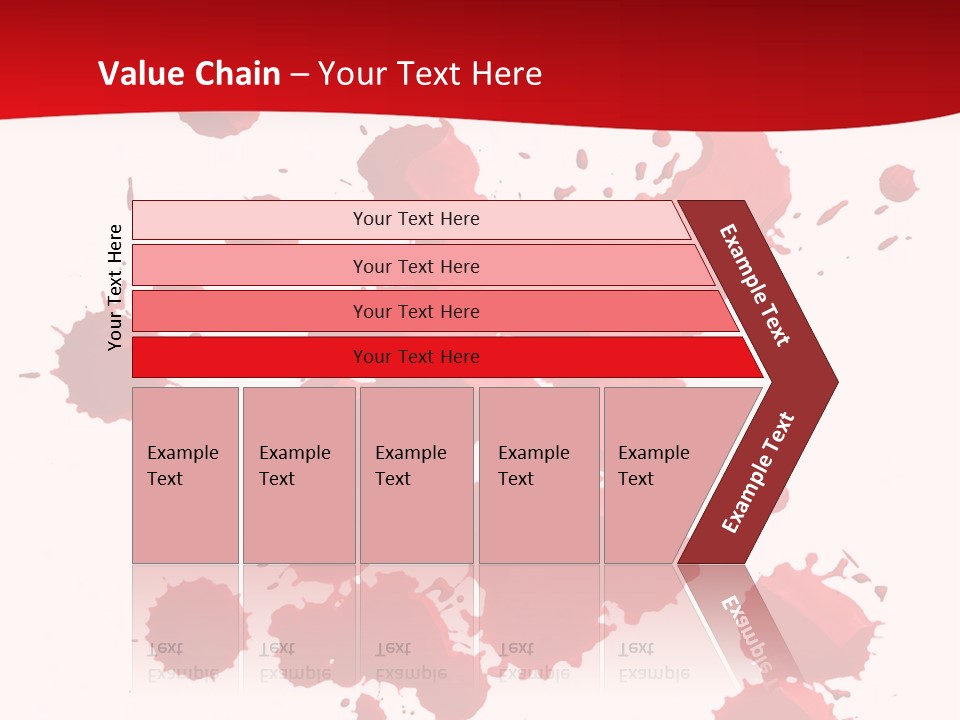 Paint Blood Artistic PowerPoint Template