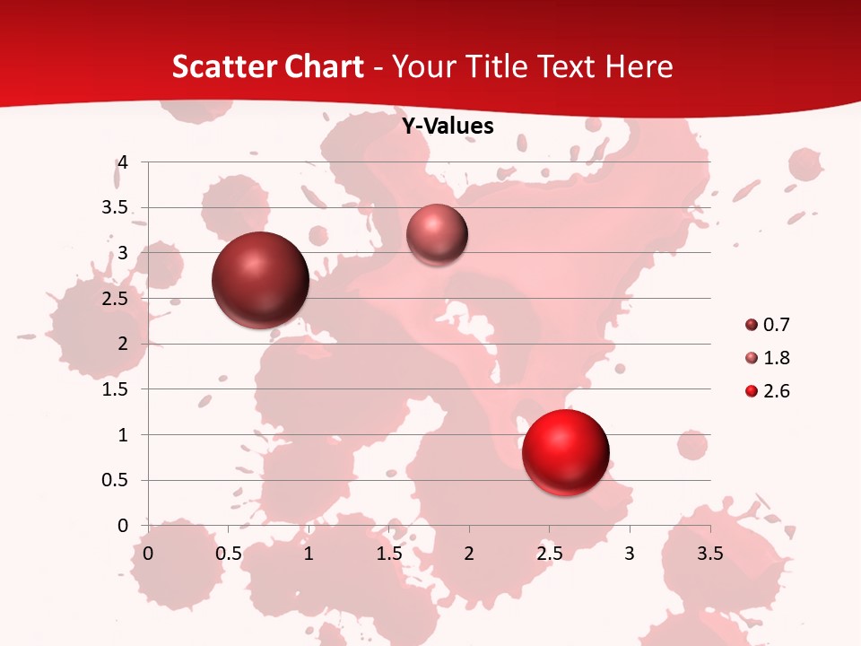 Paint Blood Artistic PowerPoint Template