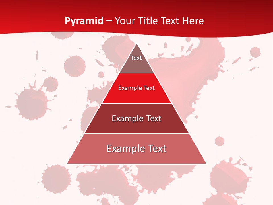 Paint Blood Artistic PowerPoint Template