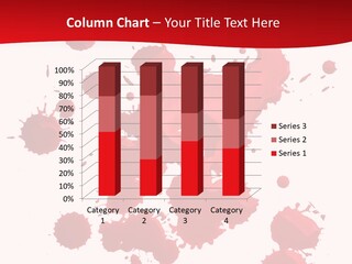 Paint Blood Artistic PowerPoint Template