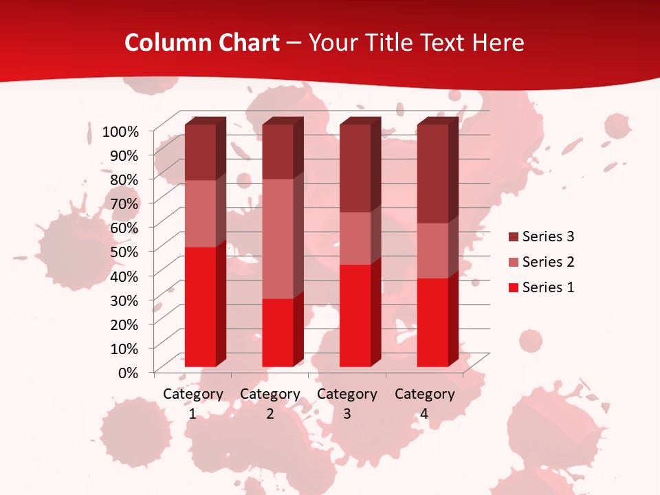 Paint Blood Artistic PowerPoint Template