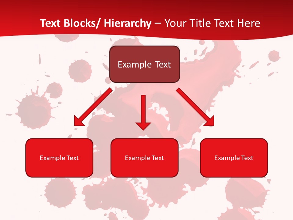 Paint Blood Artistic PowerPoint Template