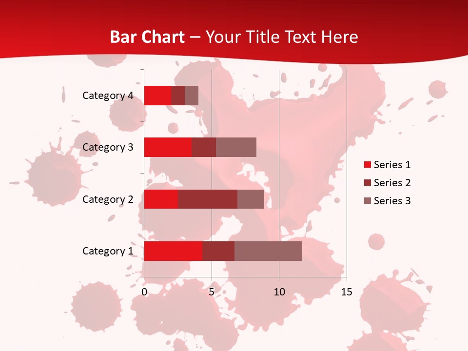 Paint Blood Artistic PowerPoint Template