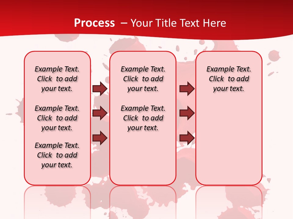 Paint Blood Artistic PowerPoint Template