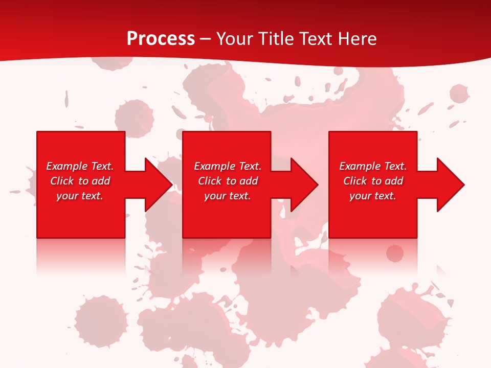 Paint Blood Artistic PowerPoint Template