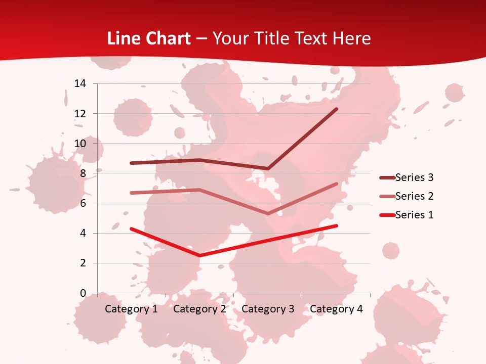 Paint Blood Artistic PowerPoint Template