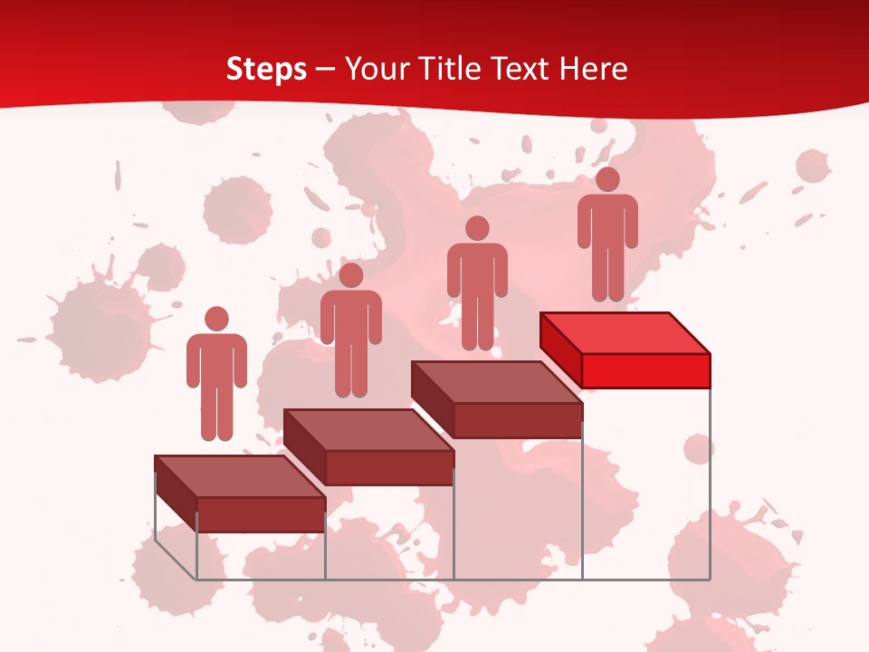 Paint Blood Artistic PowerPoint Template