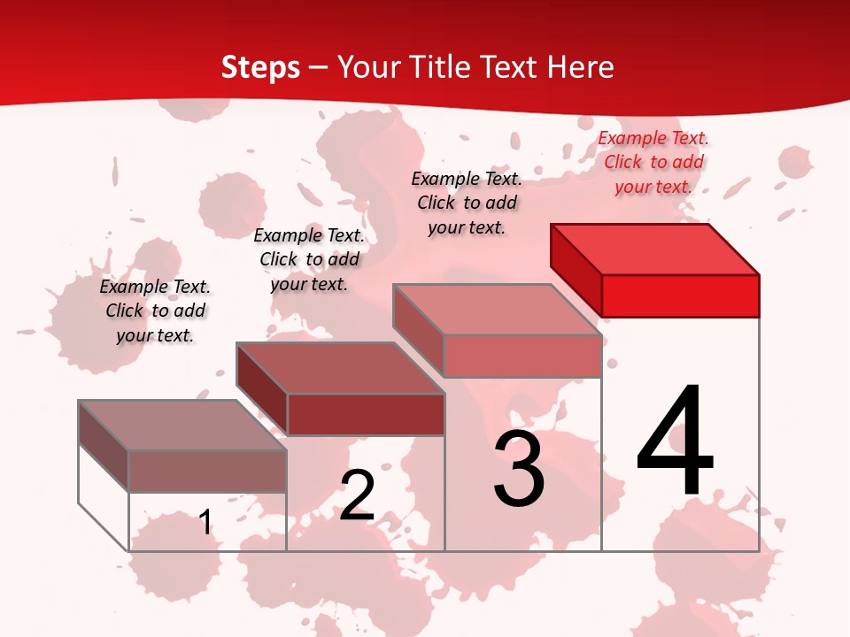 Paint Blood Artistic PowerPoint Template