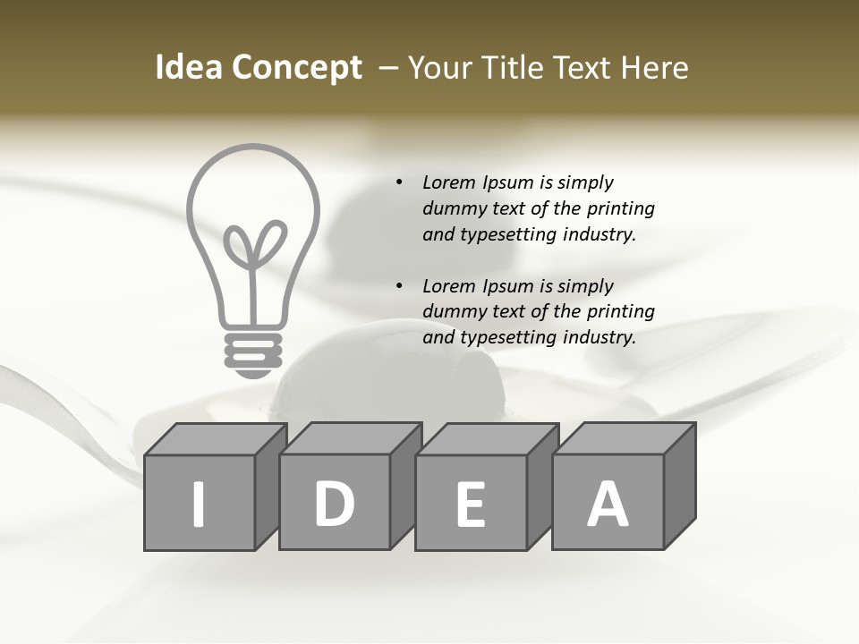 Antioxidant Vegetable Bright PowerPoint Template