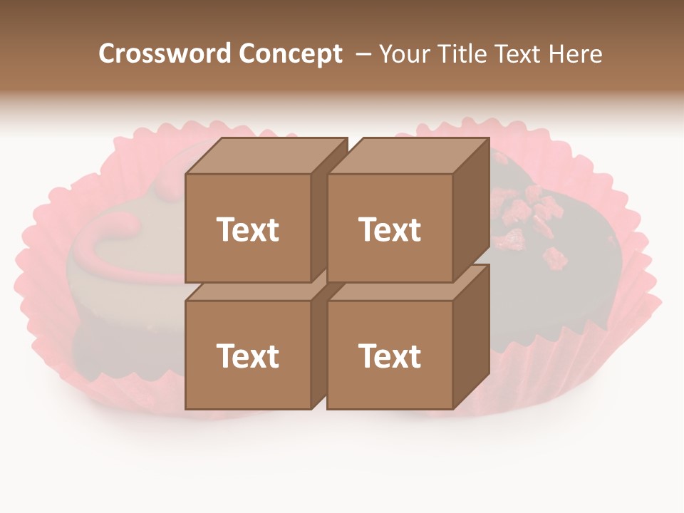 Junk Closeup Candy PowerPoint Template