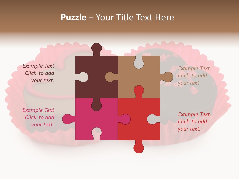 Junk Closeup Candy PowerPoint Template