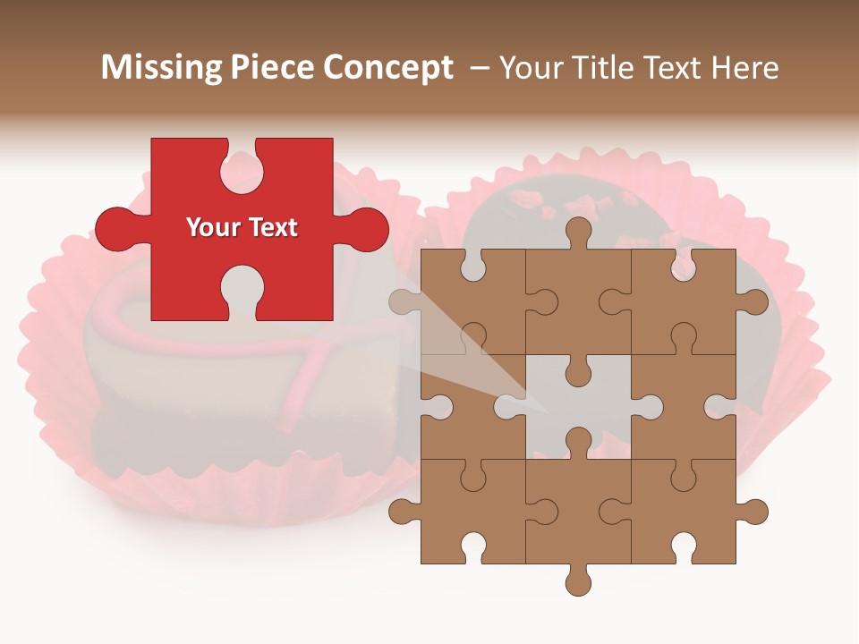 Junk Closeup Candy PowerPoint Template