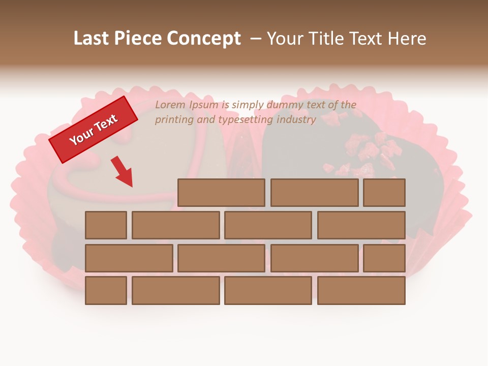 Junk Closeup Candy PowerPoint Template