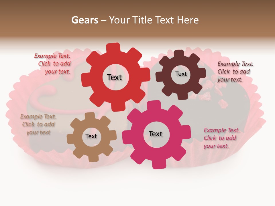 Junk Closeup Candy PowerPoint Template