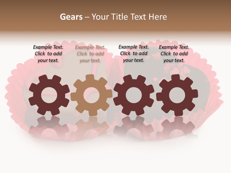 Junk Closeup Candy PowerPoint Template