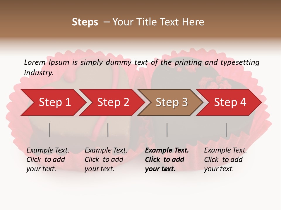 Junk Closeup Candy PowerPoint Template