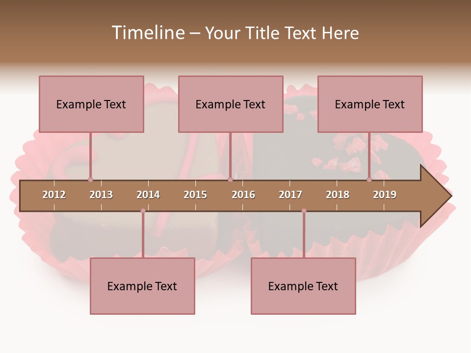 Junk Closeup Candy PowerPoint Template