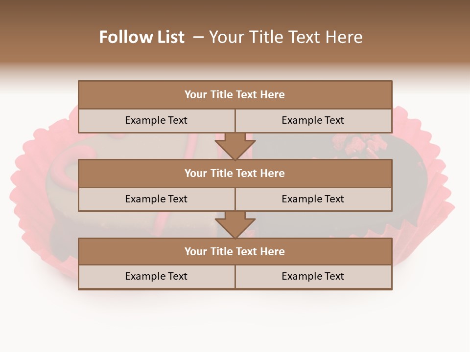 Junk Closeup Candy PowerPoint Template
