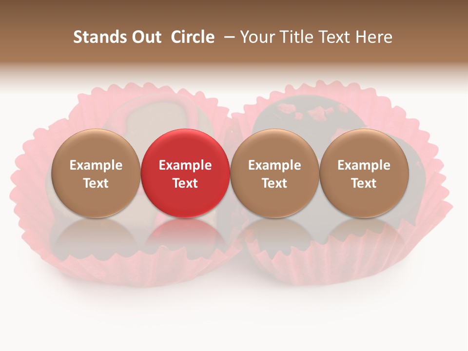 Junk Closeup Candy PowerPoint Template