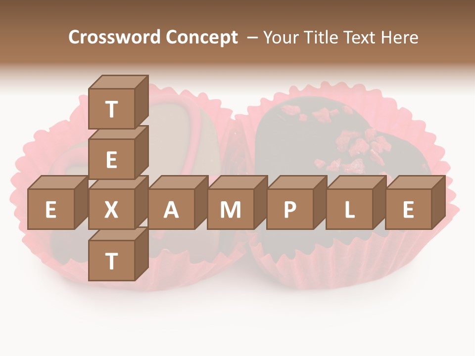 Junk Closeup Candy PowerPoint Template