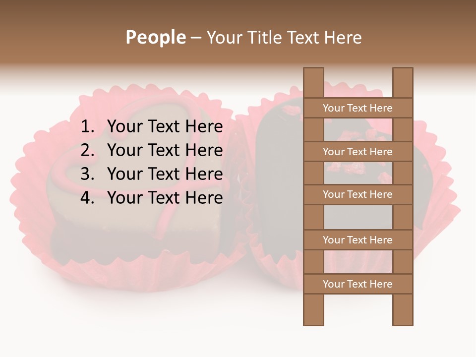 Junk Closeup Candy PowerPoint Template