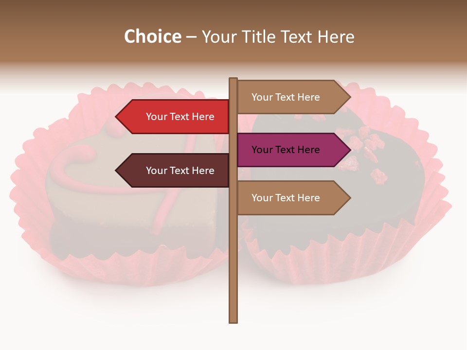 Junk Closeup Candy PowerPoint Template