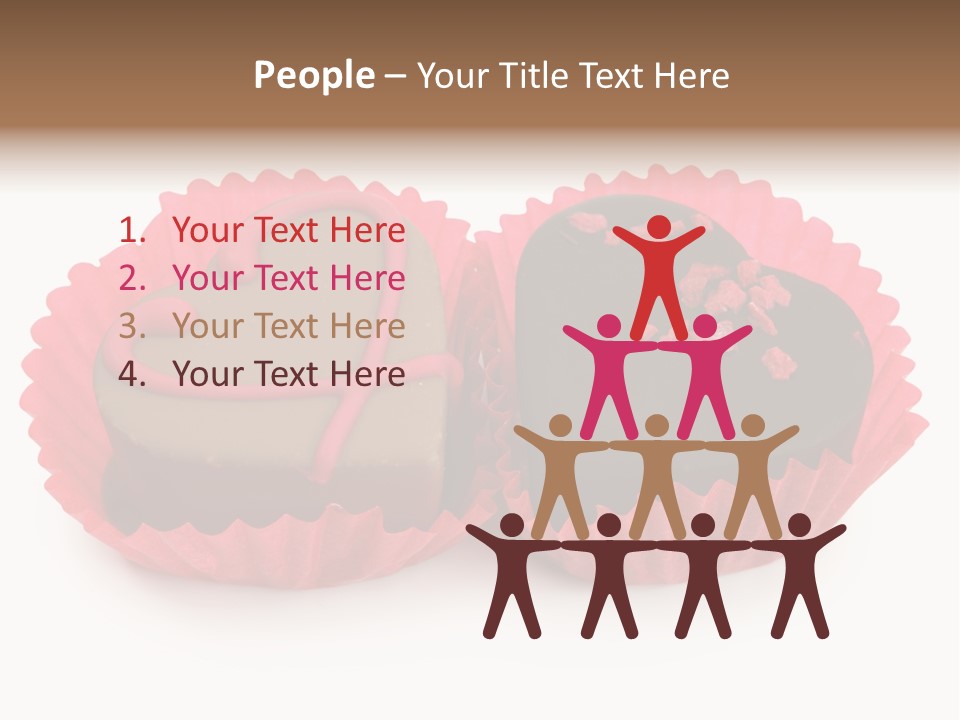 Junk Closeup Candy PowerPoint Template