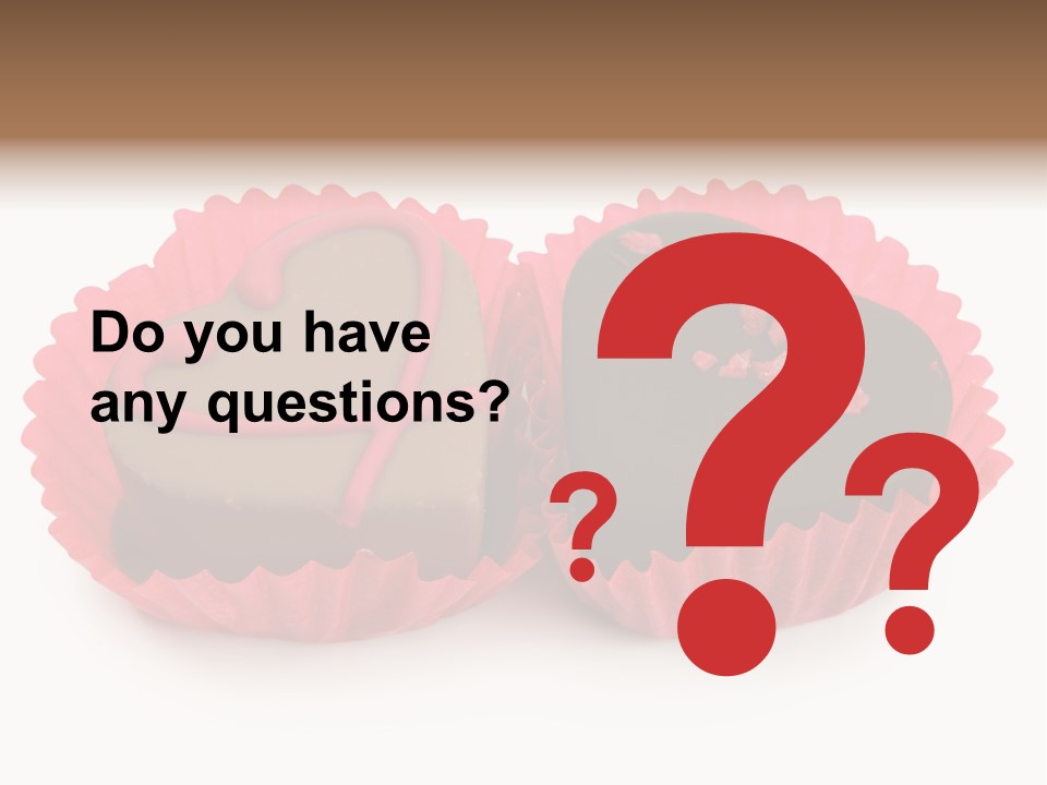 Junk Closeup Candy PowerPoint Template