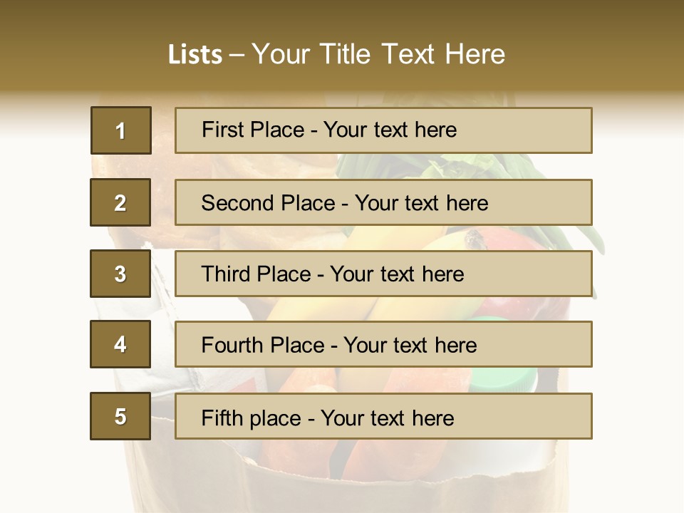 Nutrition Carrot Food PowerPoint Template
