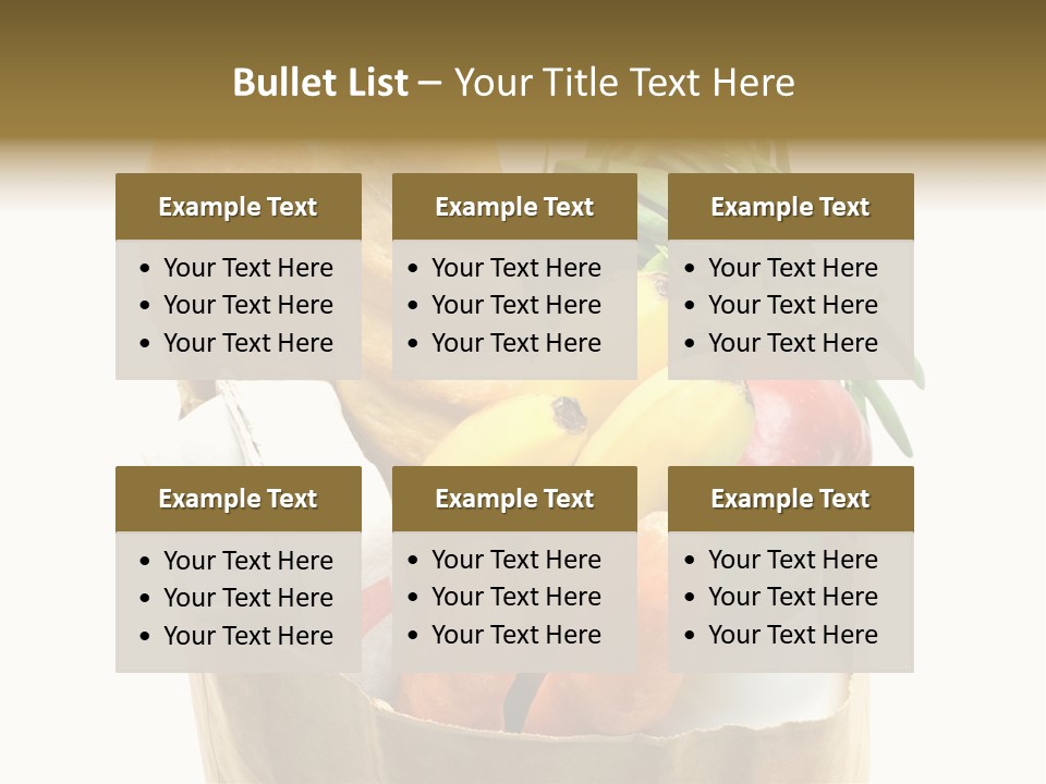 Nutrition Carrot Food PowerPoint Template