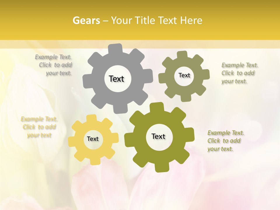 Beauty Floral Space PowerPoint Template