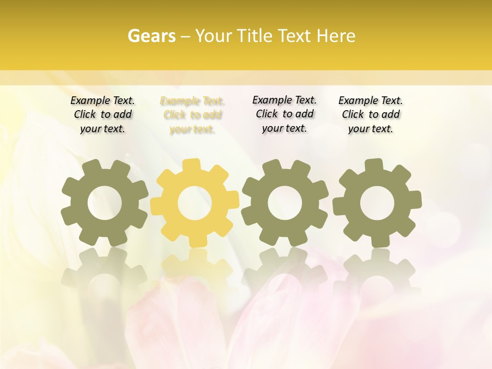 Beauty Floral Space PowerPoint Template