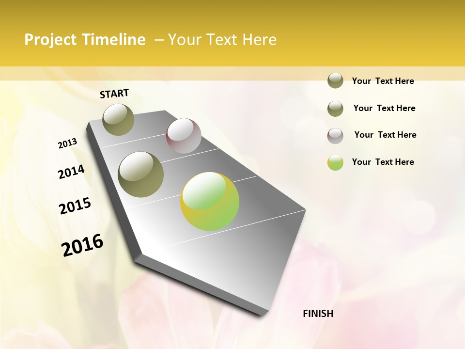 Beauty Floral Space PowerPoint Template