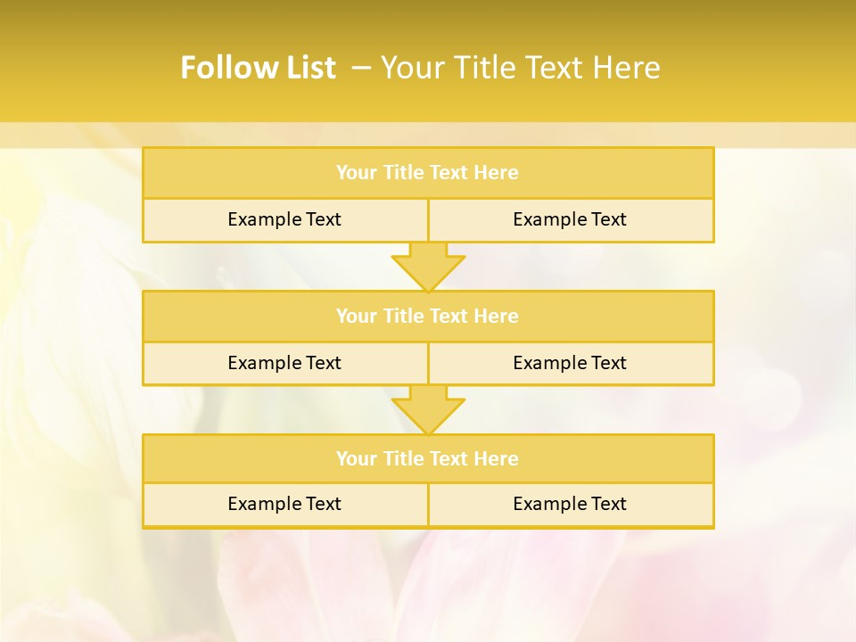 Beauty Floral Space PowerPoint Template