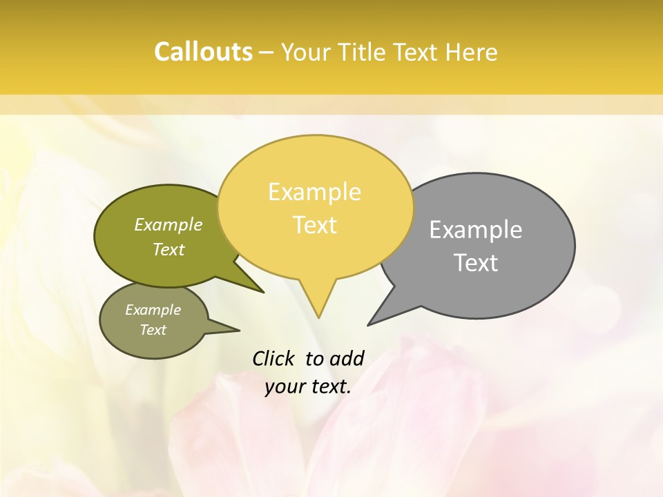 Beauty Floral Space PowerPoint Template