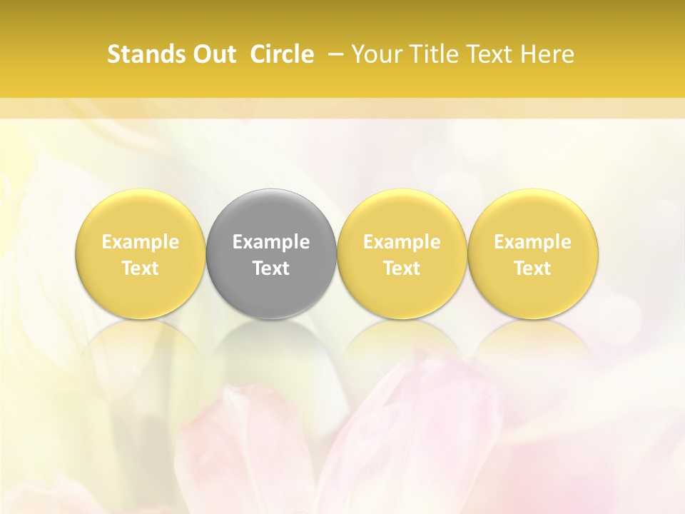 Beauty Floral Space PowerPoint Template
