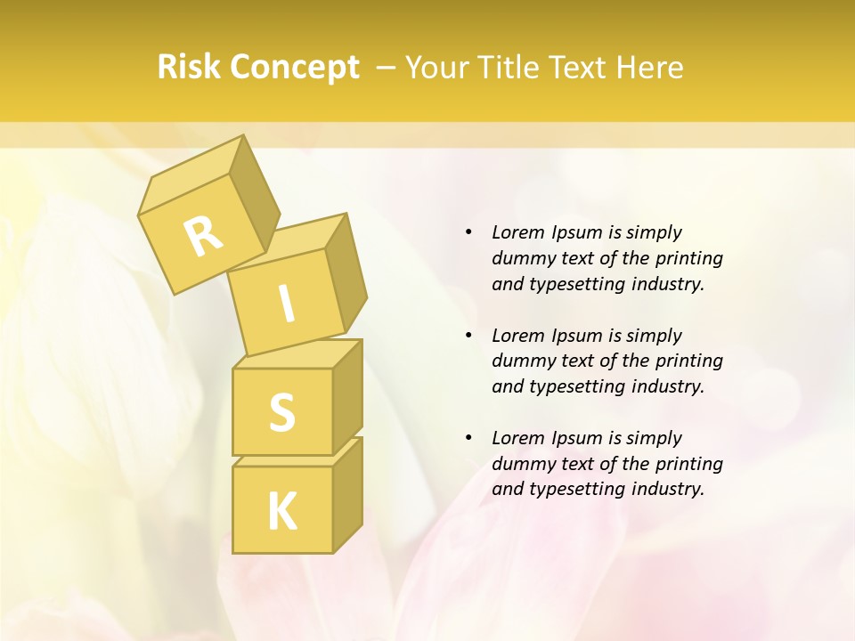 Beauty Floral Space PowerPoint Template