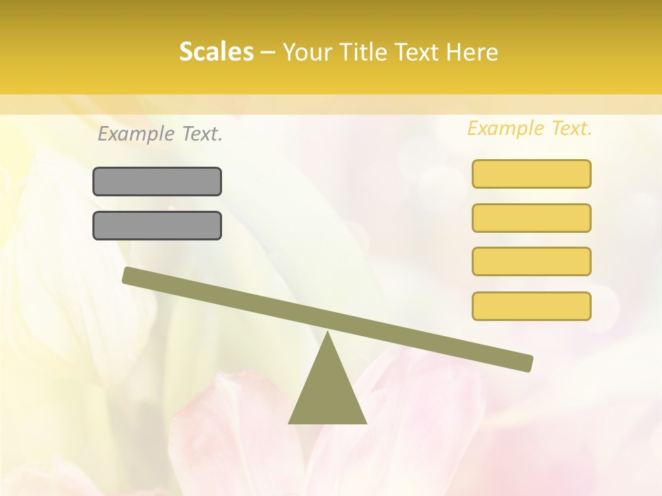 Beauty Floral Space PowerPoint Template