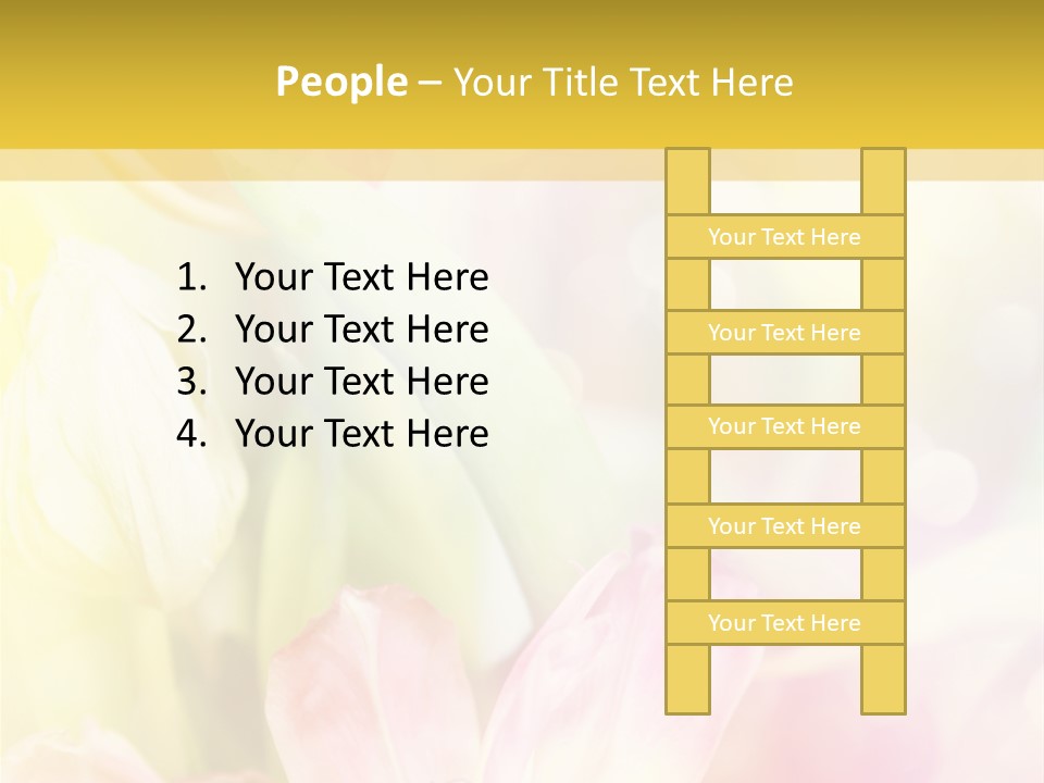 Beauty Floral Space PowerPoint Template