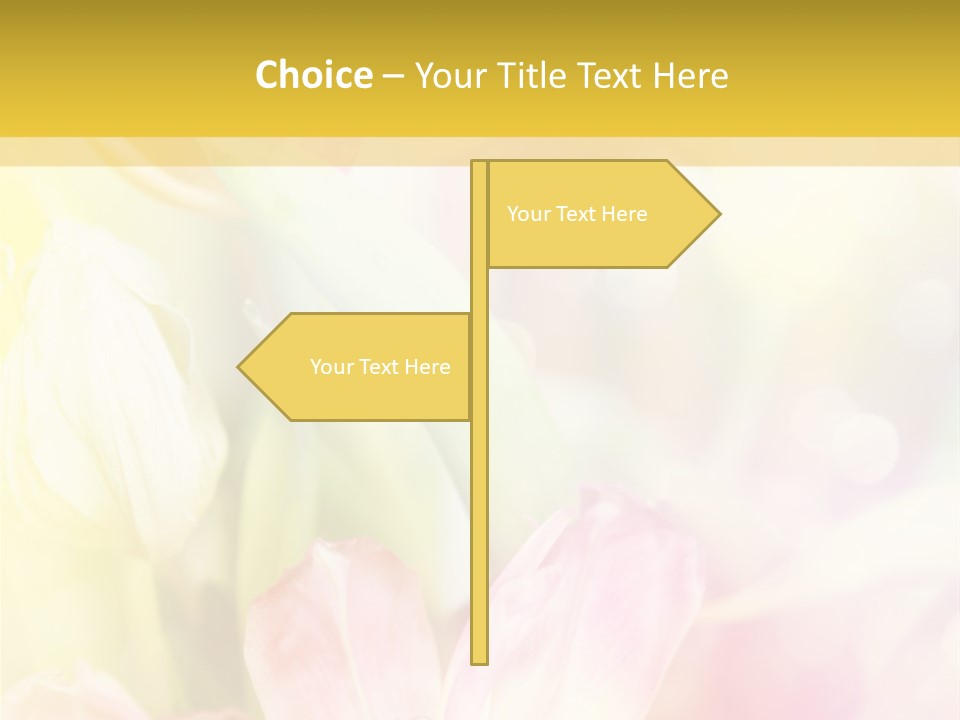 Beauty Floral Space PowerPoint Template