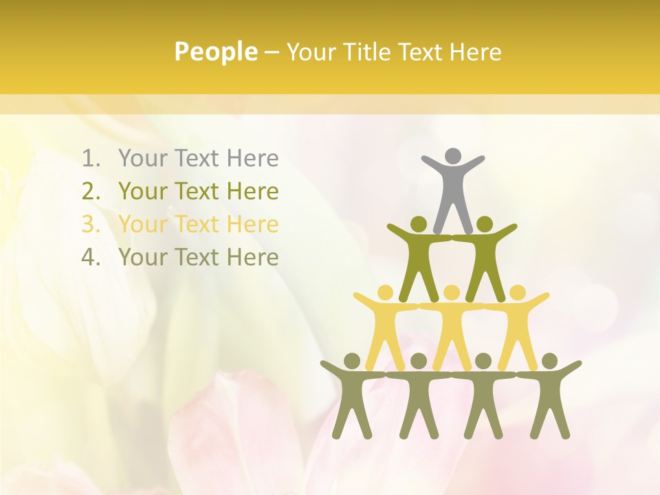 Beauty Floral Space PowerPoint Template