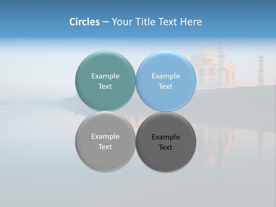 Unesco Temple Mausoleum PowerPoint Template