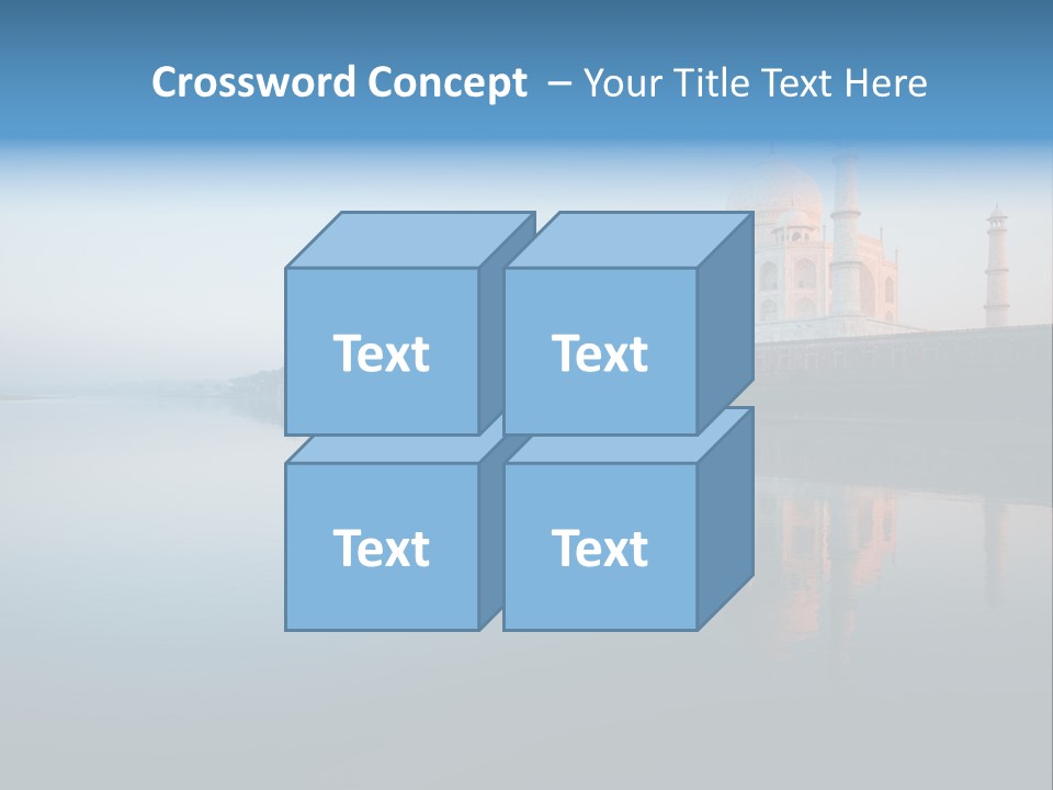 Unesco Temple Mausoleum PowerPoint Template