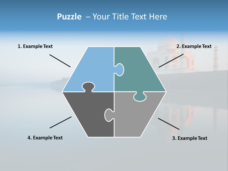 Unesco Temple Mausoleum PowerPoint Template