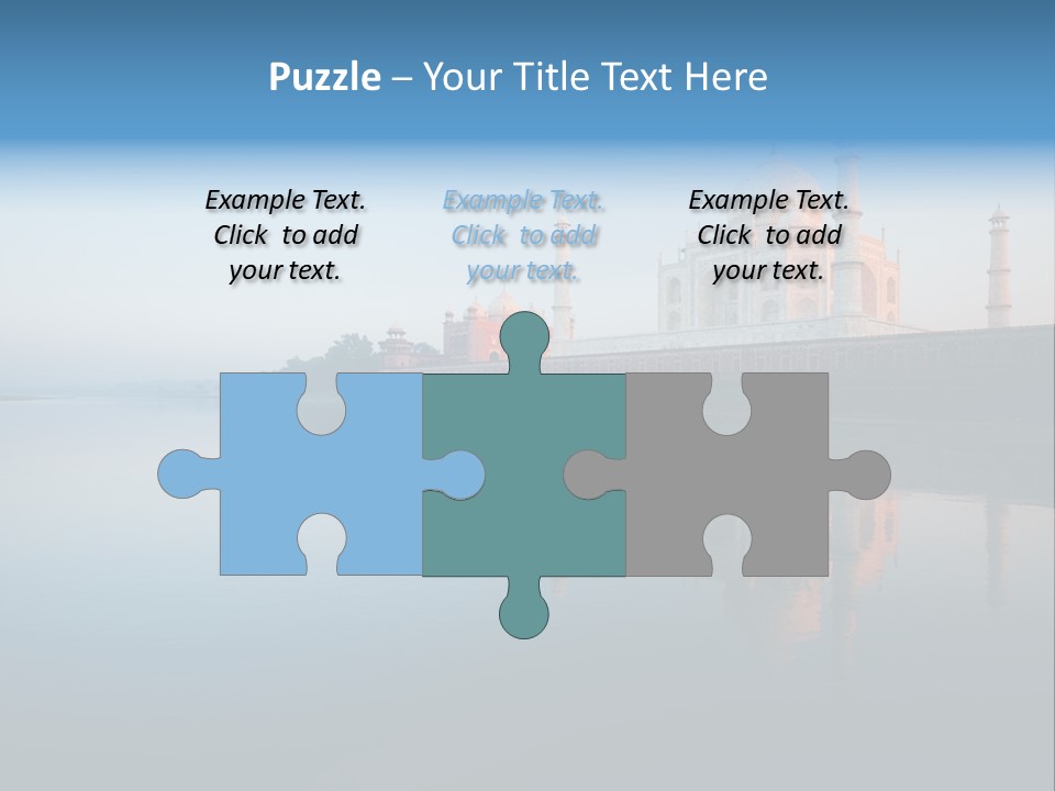 Unesco Temple Mausoleum PowerPoint Template